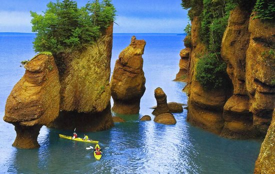 The Bay of Fundy 